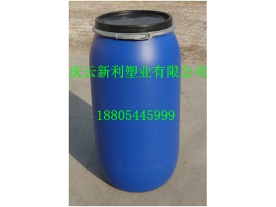 160升塑料桶，160L大藍(lán)桶慶云新利塑業(yè)生產(chǎn).